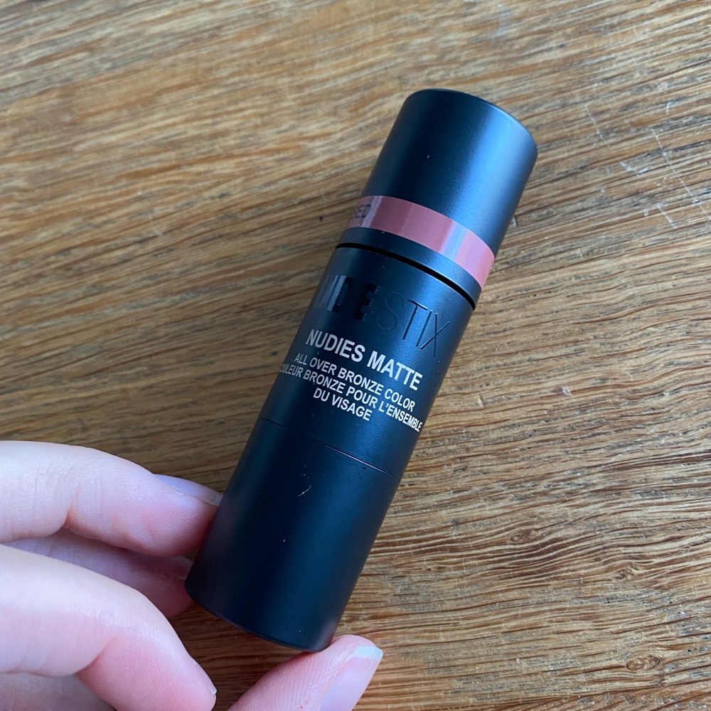 Nudestix Nudies matte cream bronzer in Sunkissed - used once